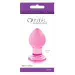 Скляна пробка NS Novelties CRYSTAL SMALL PINK