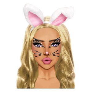 Стрази у вигляді маски кошеня Animal Rhinestone Stick-On Jewels