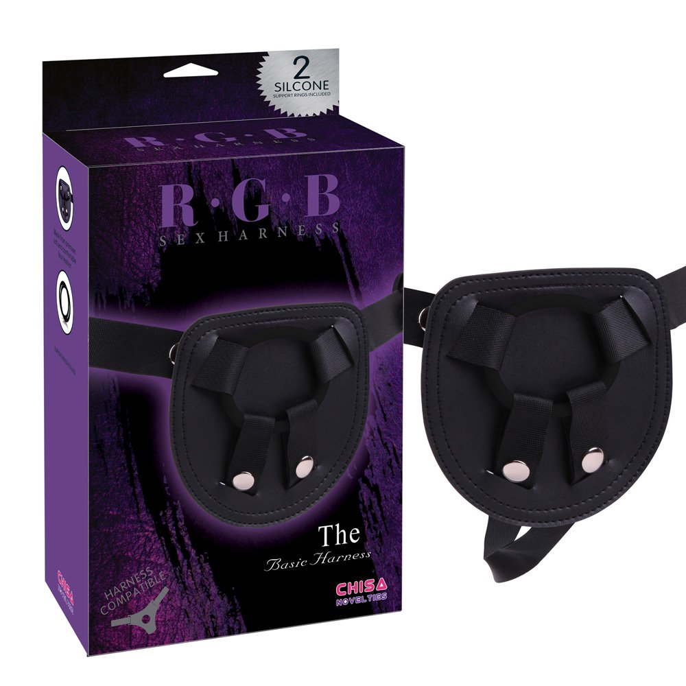 Трусики для страпон Chisa R.G.B The Basic Harness, чорні Трусики для страпон Chisa R.G.B The Basic Harness, чорні