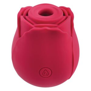 ВВакуумний кліторальний стимулятор Adam & Eve Eve's Ravishing Rose Clit Pleaser, червоний