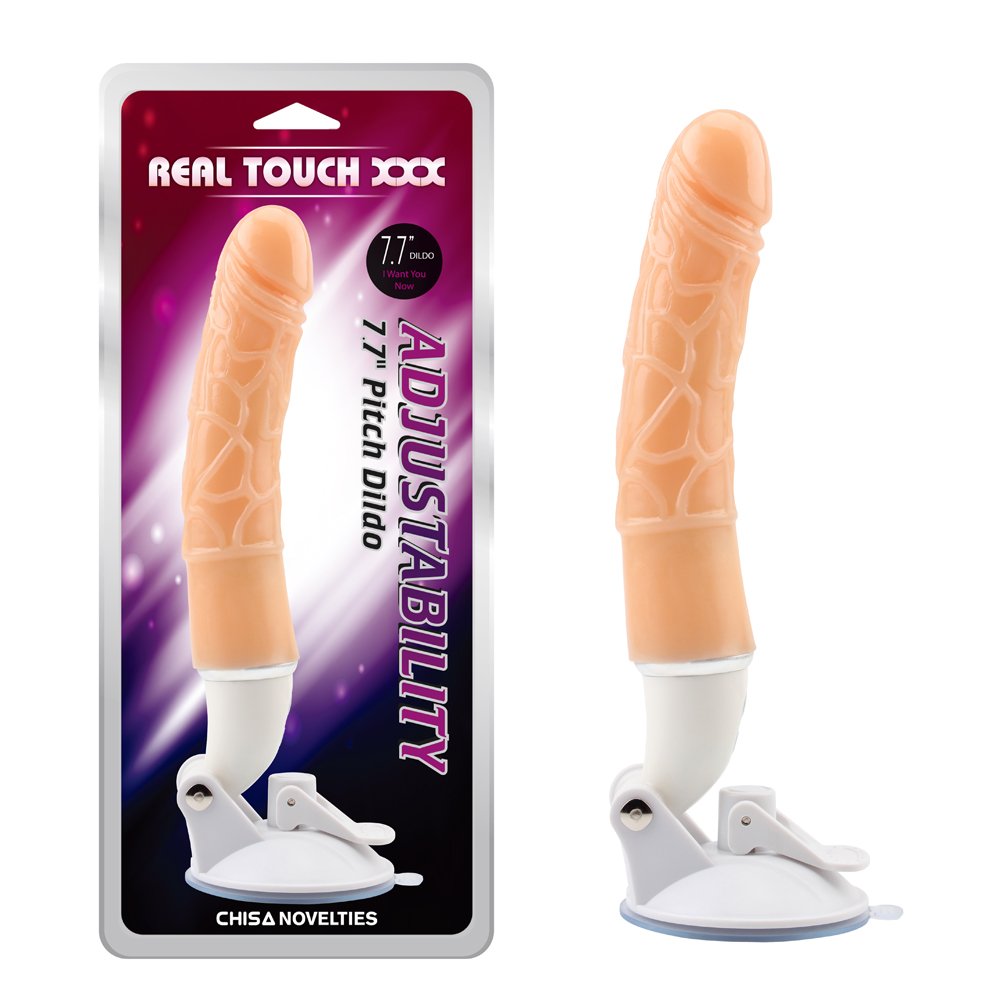 Вібратор реалістичний на присосці Chisa Real Touch XXX Adjustability Pitch Dildo, бежевий Вібратор реалістичний на присосці Chisa Real Touch XXX Adjustability Pitch Dildo, бежевий