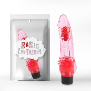 Вібратор реалістичний на батареях Chisa Basic Luv Theory Realistic Vibe, червоний