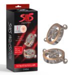 Затискачі для сосків Chisa Sins Inquisition Teeth Bite Nipple Clamps, сріблясті