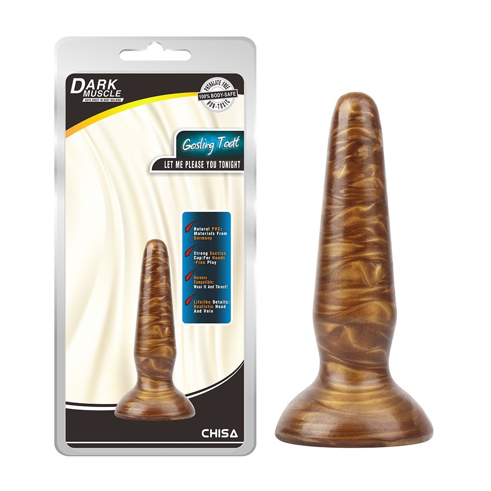Анальна пробка Chisa Dark Muscle Cosling Todt 11*2,3 см Анальна пробка Chisa Dark Muscle Cosling Todt 11*2,3 см