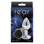 Анальний корок NS Novelties REAR ASSETS ROSE SMALL BLACK