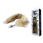 Анальна пробка з хвостом Boss of toys Fox TAIL-Brown XL