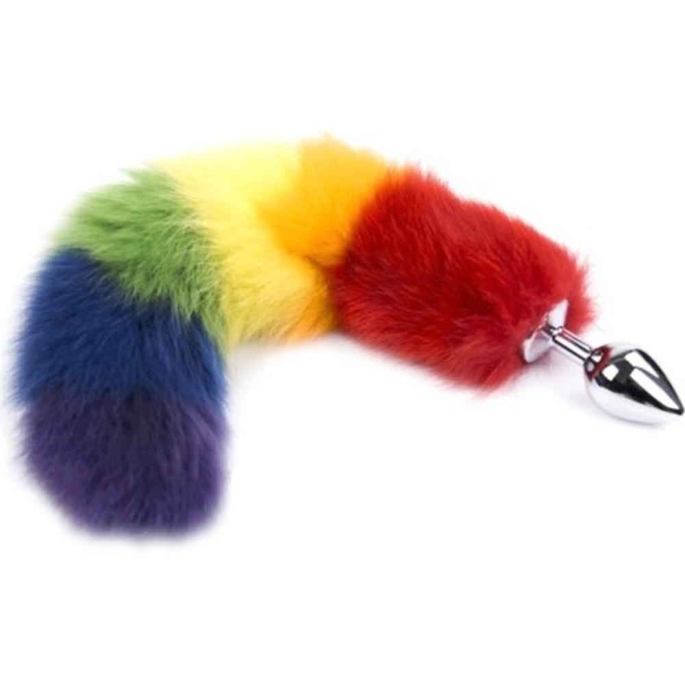 Анальна пробка S лисий хвіст DS Fetish Anal plug S faux fur fox Анальна пробка S лисий хвіст DS Fetish Anal plug S faux fur fox