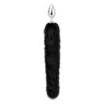 Анальна пробка S з хвостом DS Fetish Anal plug S fox tail black fox