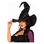 Великий капелюх відьми Leg Avenue Large Ruched Witch Hat O/S