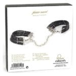 Браслети-наручники PLASIR Nacre чорні перли Bijoux Indiscrets