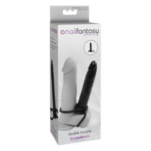 Насадка на член для подвійного проникнення Pipedream Anal Fantasy чорна