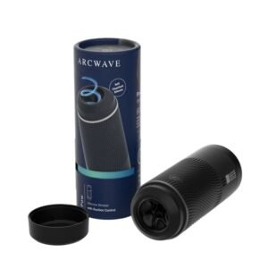 Мастурбатор преміум-класу з контролем всмоктування Arcwave Pow Stroker Black