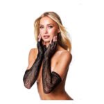 Довгі рукавички без пальців BACI FINGERLESS LACE OPERA GLOVE OS
