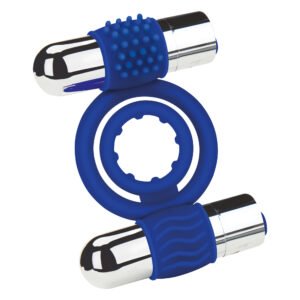 Ерекційне кільце з вібрацією ZOLO DUO VIBRATING C-RING