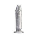 Фалоімітатор на присосці реалістичний Chisa Dark Muscle PHUT Dong, сріблястий