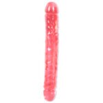 Фалоімітатор подвійний Doc Johnson Crystal Jellies JR Double Dong