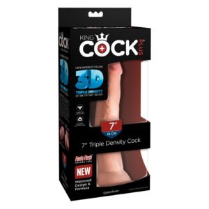Фалоімітатор реалістичний на присосці Pipedream King Cock, бежевий