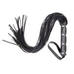 Флогер DS Fetish Stud flogger, чорний