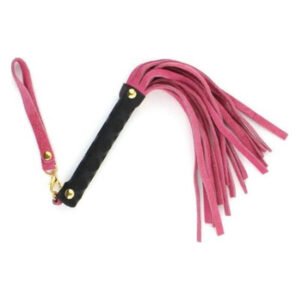 Флоггер DS Fetish Leather flogger S pink