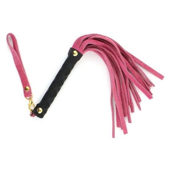 Флоггер DS Fetish Leather flogger S pink Флоггер DS Fetish Leather flogger S pink