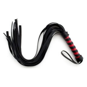 Флоггер DS Fetish Mini flogger black/red