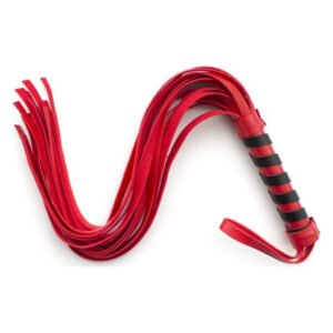 Флоггер DS Fetish Mini flogger red/black