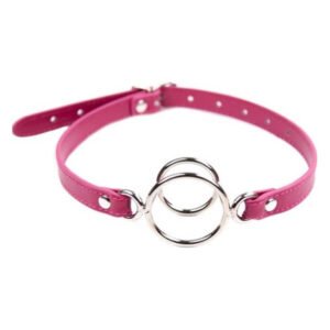 Кляп DS Fetish Metal gag rosa