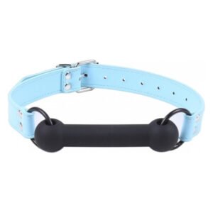 Кляп DS Fetish Mouth silicone gag blue