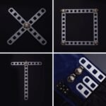 Комбінований набір для бондажу з 9 предметів UPKO The Remoulded Bondage Set