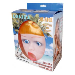 Лялька для сексу LOLITA з 3D обличчям, 3 отвори