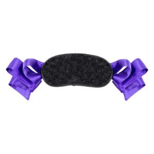 Маска DS Fetish Blindfold black/purple