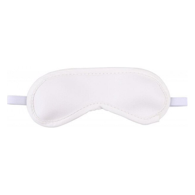 Маска DS Fetish Blindfold white satin Маска DS Fetish Blindfold white satin