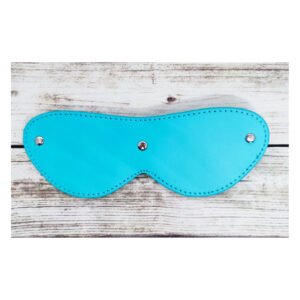 Маска на очі із заклепками DS Fetish Blindfold blue