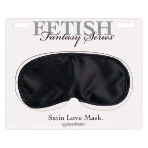 Маска атласна Pipedream Fetish Fantasy Series SATIN LOVE чорна