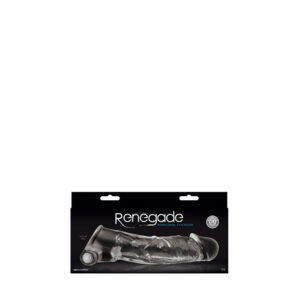 Насадка на член із вібрацією RENEGADE MANACONDA CLEAR