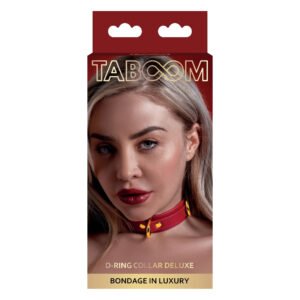 Нашийник з фіксаторами Taboom, червоний