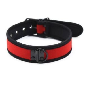 Нашийник з неопрену DS Fetish Collar neoprene red
