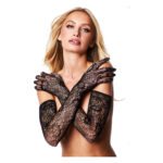 Перчатки BACI ALLOVER LACE OPERA GLOVE OS