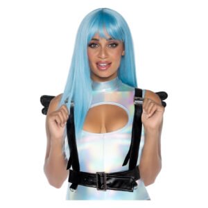 Портупея з крилами Leg Avenue Furry angel wing body harness O/S