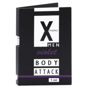 Пробник духи із феромонами чоловічі Aurora X-PHERO MEN VIOLET 1ml.