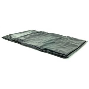 Простирадло вінілове для масажу Wet games area, bed sheet,180 x 260 cm, black