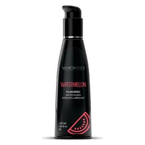 Їстівний лубрикант зі смаком кавуна Wicked Aqua Watermelon Flavored, 120 мл