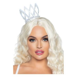 Корона зі стразами Leg Avenue Faux rhinestone die cut crown, з резиночками для кріплення