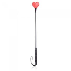 Стек DS Fetish Crop heart red/black