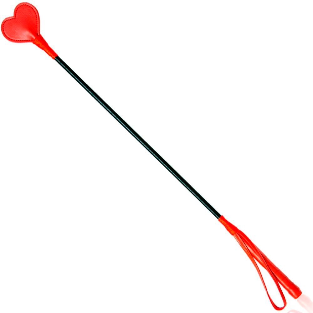 Стек DS Fetish Crop heart red Стек DS Fetish Crop heart red