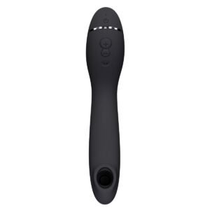 Вакуумний стимулятор для точки G та клітора з вібрацією Womanizer OG Dark Grey, 12 рівнів, 3 режими