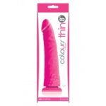 Силіконовий реалістичний фалоімітатор NS Novelties Colors Pleasures рожевий