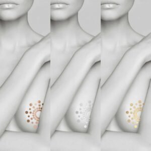 Прикраса для грудей MIMI Metallic Skin Transfer Bijoux Indiscrets