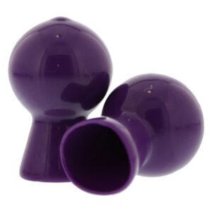 Вакуумні стимулятори для сосків NMC NIPPLE SUCKER PAIR IN SHINY PURPLE