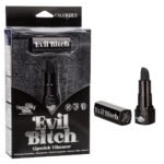 Вібратор-помада California Exotics Evil Bitch, чорний